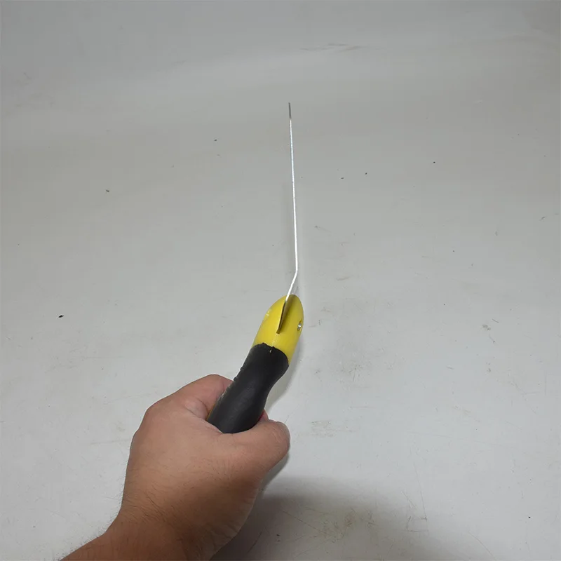 Imagem -04 - Curvo Raspador Ferramenta Drywall Raspador de Pintura Putty Knife Ferramenta de Cimento Punho de Plástico Espátula Spackle Knife Ferramenta de Mão Aço Inoxidável