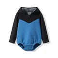 Blue baby romper