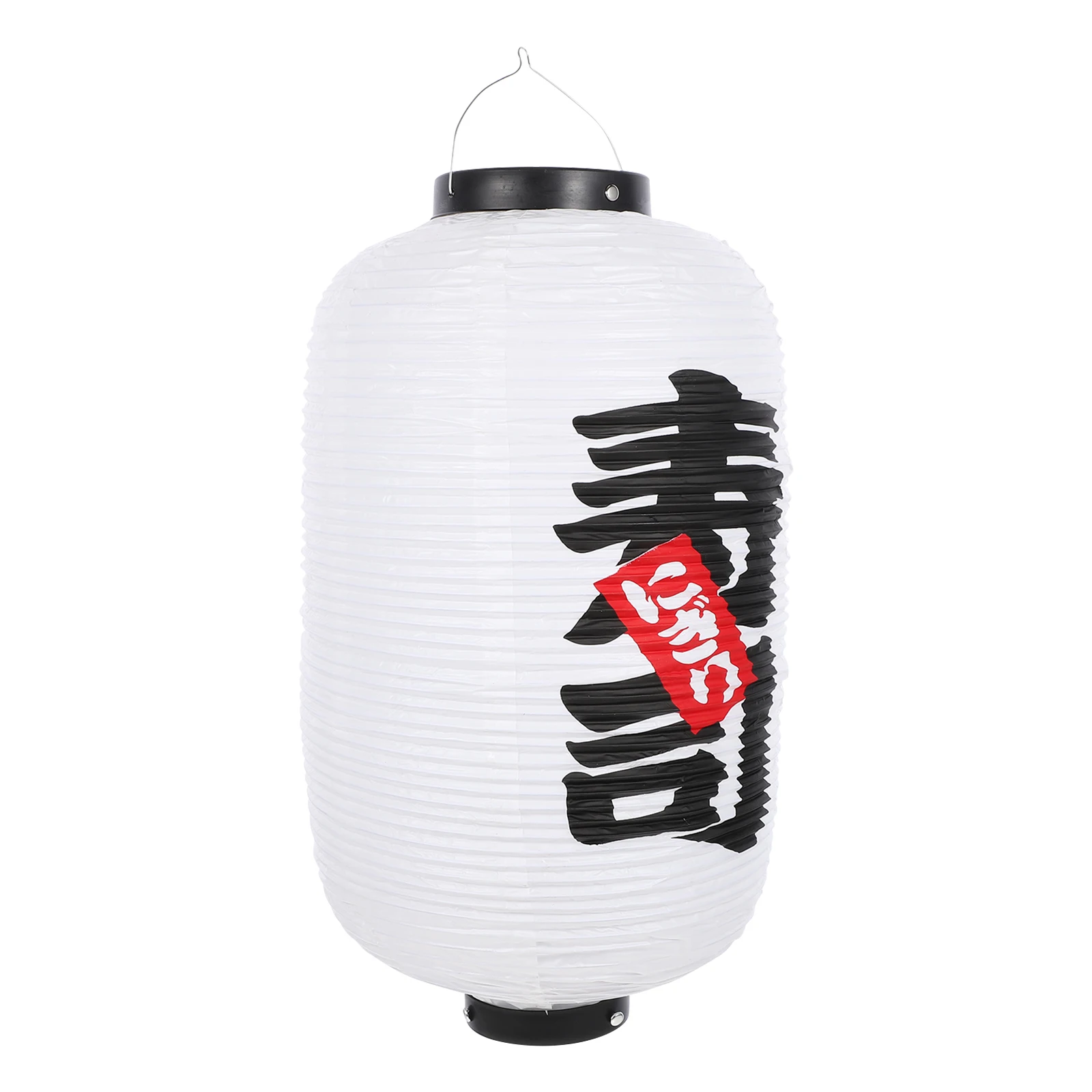 

1pc Sushi Lantern Japanese Style Waterproof Decorative Lanterns Outdoor Restaurant Hanging Foldable White Solar Lighting
