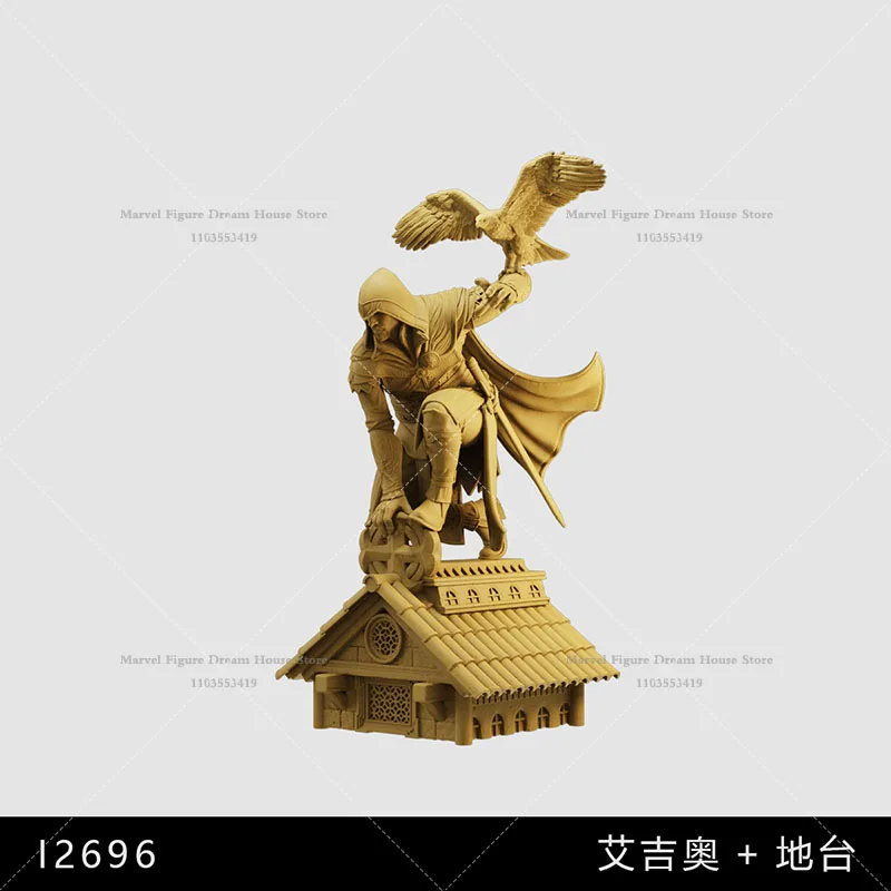 1/64 1/43 1/35 مقياس مشهد مصغر دمية عصر النهضة فترة قاتل الإخوان مسار الانتقام غير معقولة الأبيض شخصية صغيرة