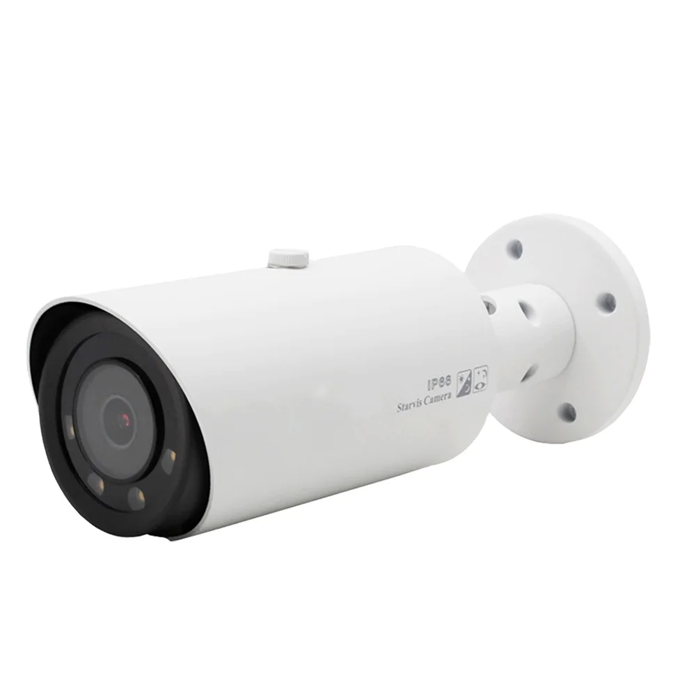 2.7-13.5mm 5X motorized zoom and auto focus lens 6MP 24/7 ColorVu POE network camera,with 30-40M light distance