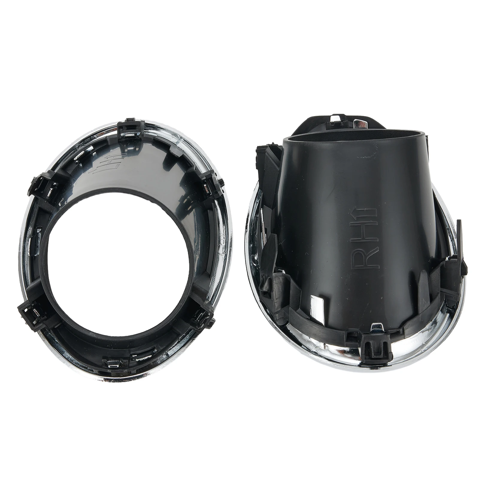

Bezel Fog Light Covers Trim Driver Side Passenger Side Right Fog Light Cover Left+Right High Quality Material Car Accessories