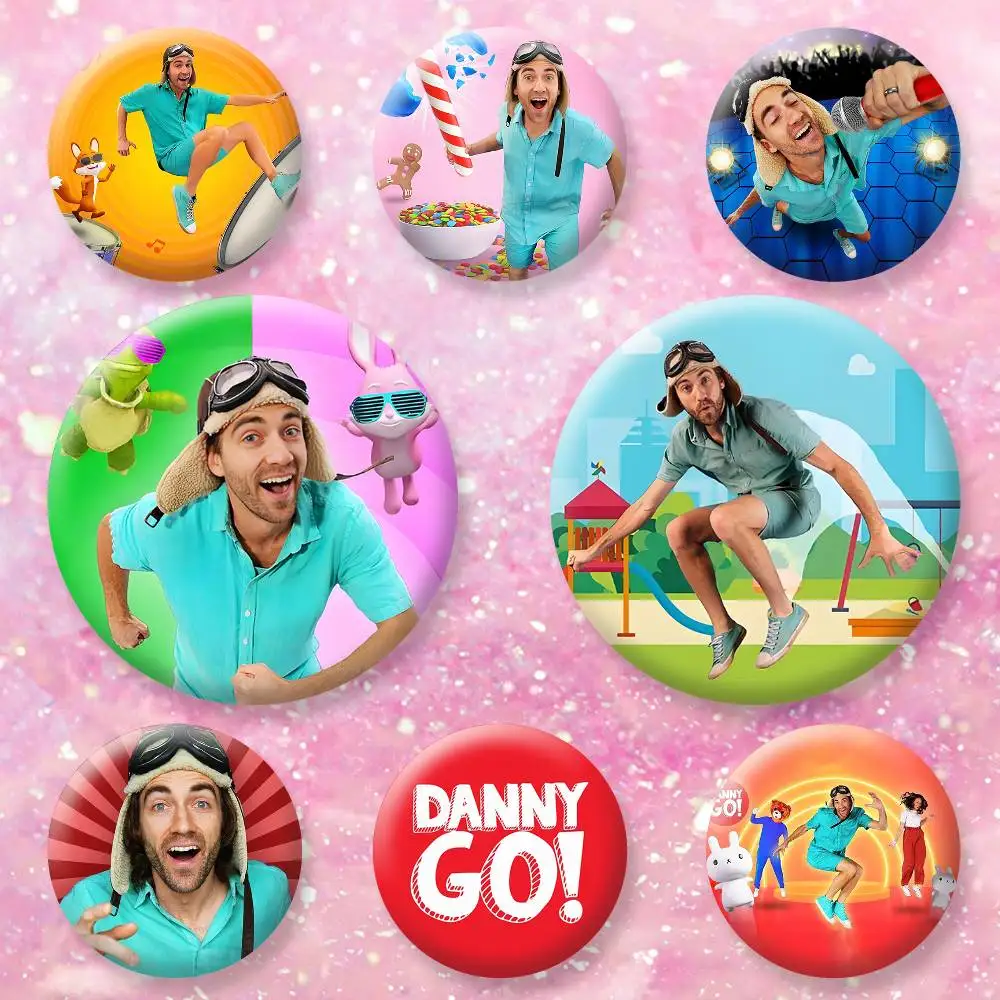 

Danny Go Button Pins Backpack Clothing Decor Brooch Badge Jewelry Gifts for Kids