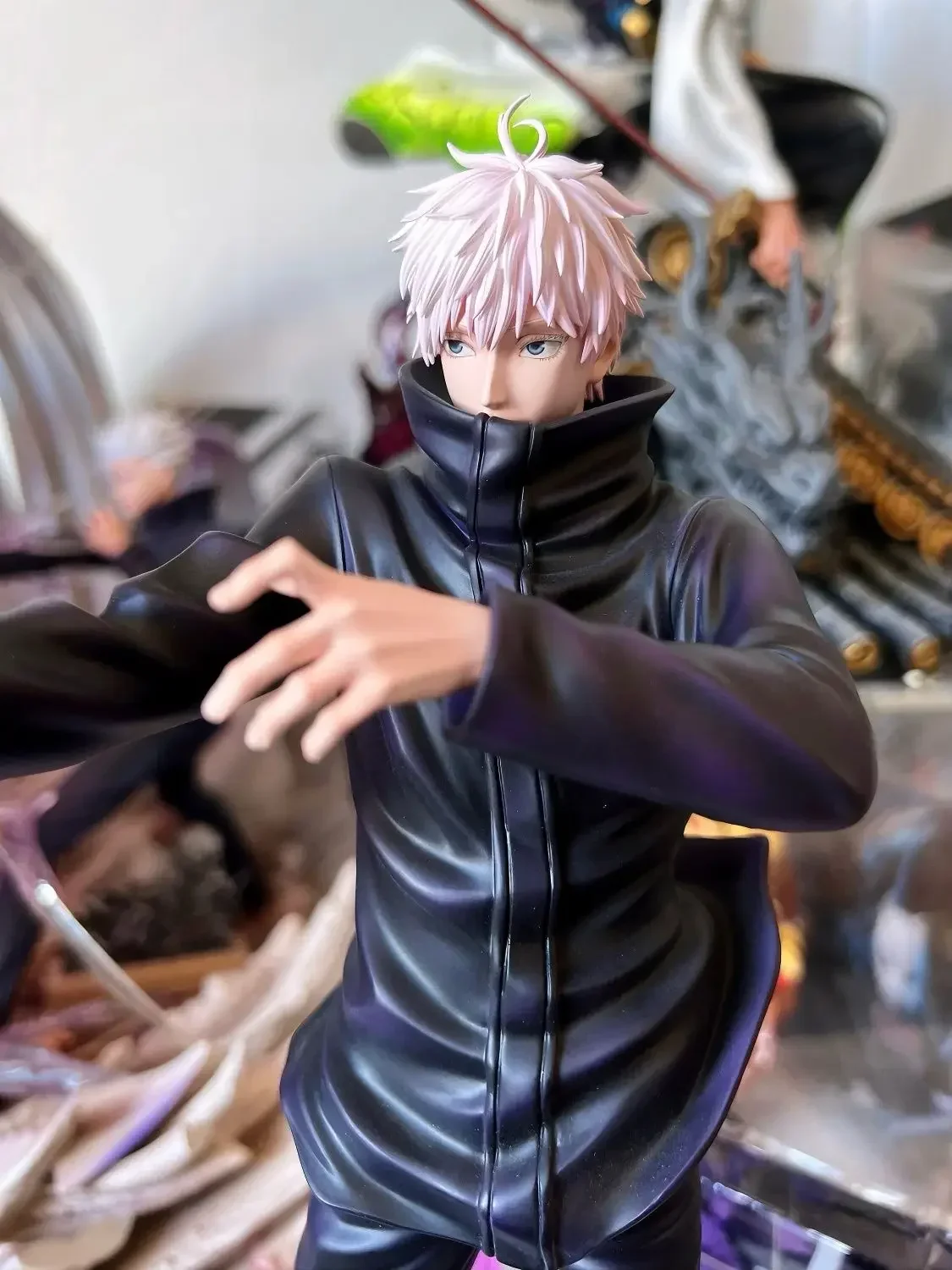 31 cm/12,2 zoll Jujutsu Kaisen anime charakter Gojo Satoru PVC Action Figure Figur Modell Dekoration Sammlung Spielzeug Geschenk