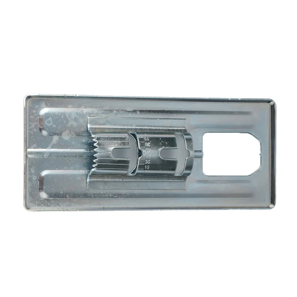 Saw Machine. Jig Saw Base Plate Saw Floor Silver Stable Accessories Base Plate Jig Saw Power Tool Quick Change