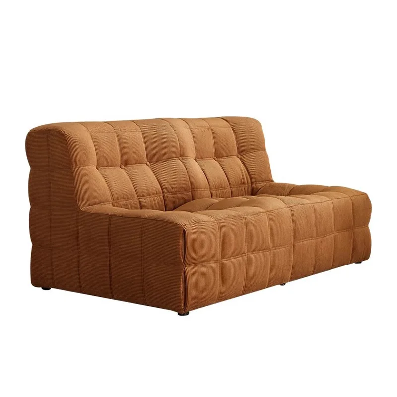 

Vacuum compression sofa roll bag tofu block module sofa small apartment leisure double seat lazy fabric sofa