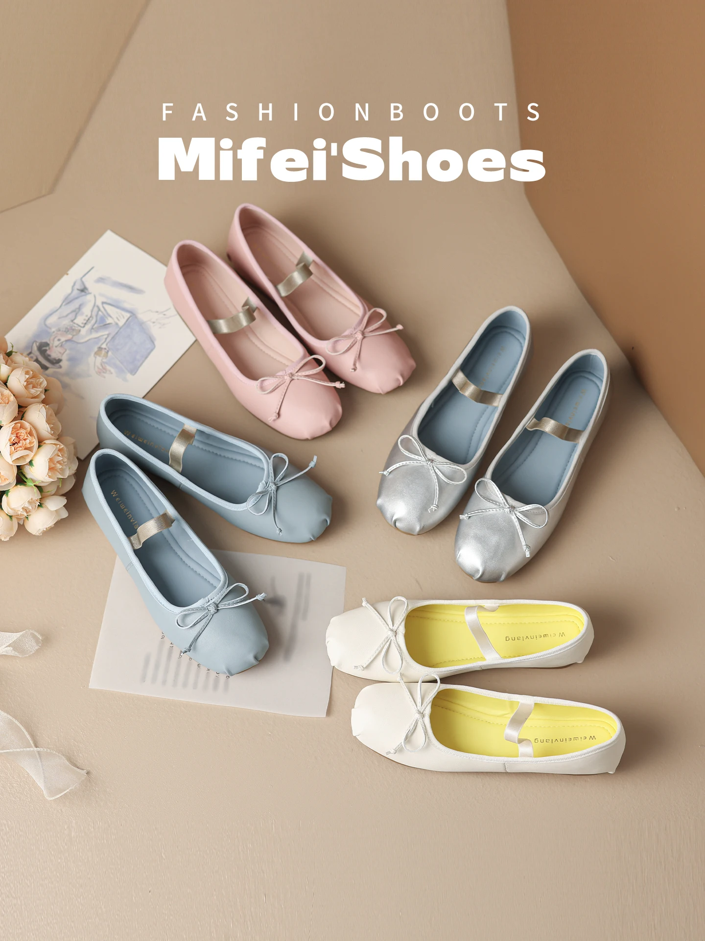 lamb-leather-mary-jane-flat-shoes-women's-comfortable-soft-bottom-ballet-flats-large-size-casual-fashion-footwear