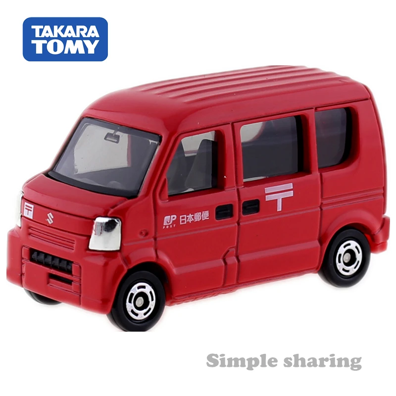 Takara Tomy Tomica No.68 SUZUKI Post VAN Model DIECAST Car 1/57 Kit Hot Pop Miniature Kids Toys Funny Baby Dolls Magic Bauble