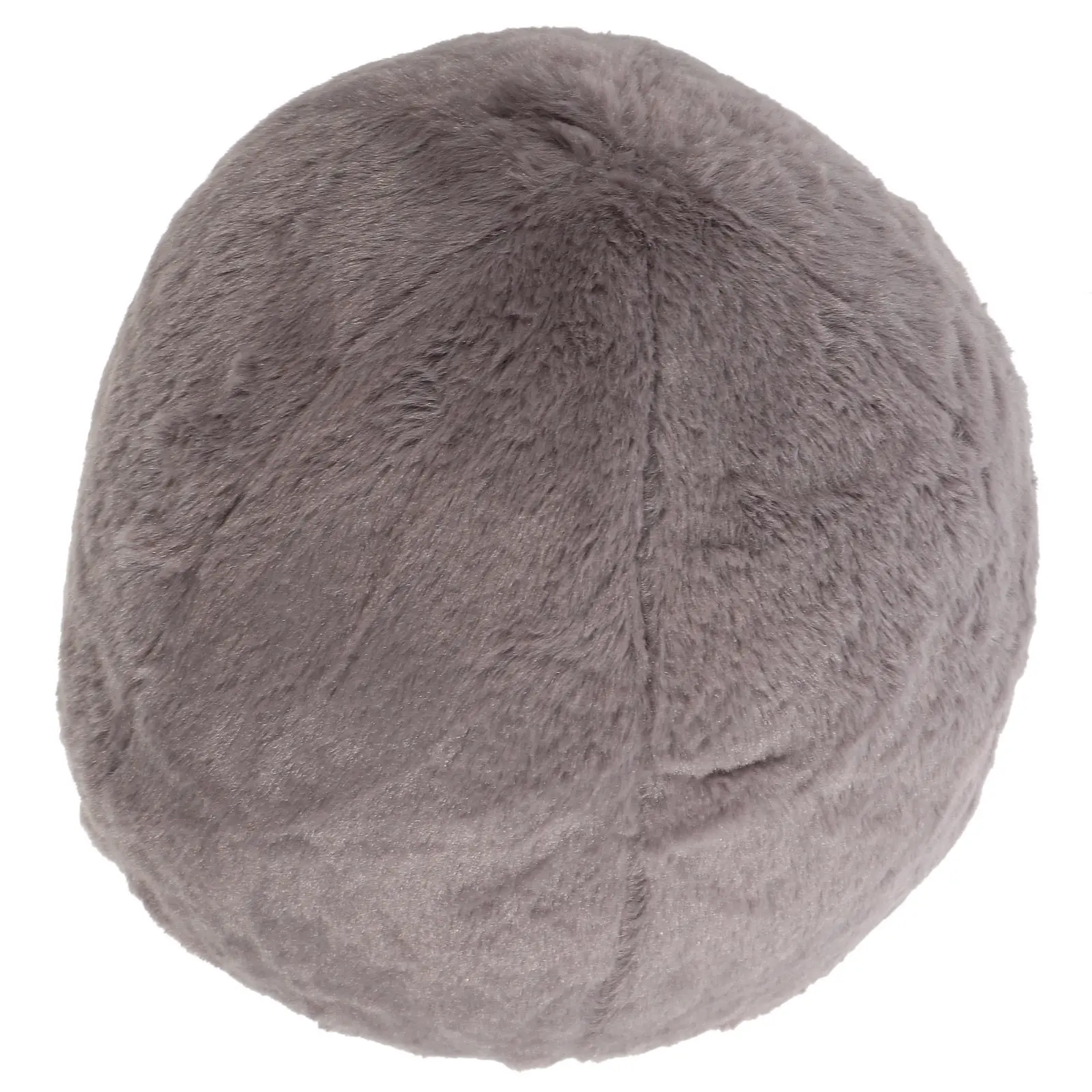 

Solid-Color Rabbit Hair Ball Pillow Comfortable Soft Round Cushion for Sofa Bed Chair Decorative Sphere Cushion