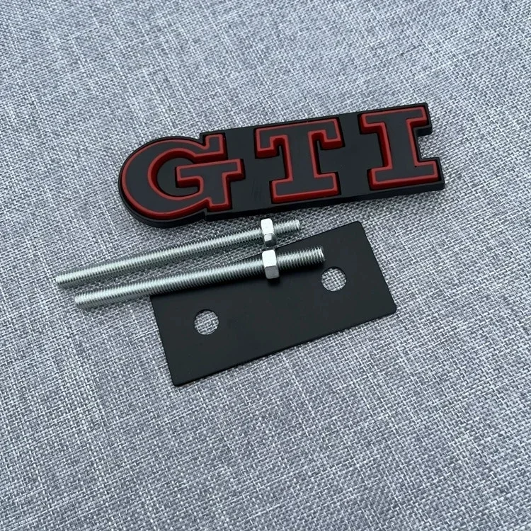 3 Stuks 3D Metalen Kofferbak Logo Sticker Grill Emblemen Badge Decals Voor Vw Golf 2 3 4 5 6 8 MK2 MK3 MK4 MK5 MK6 MK8 GTI Auto-onderdelen