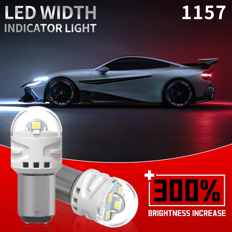 

2PCS 1157 LED Bulbs P21 5W BAY15D Car Brake Lights Auto Backup Reverse Lamp white/red 12V for most Car Truck SUV