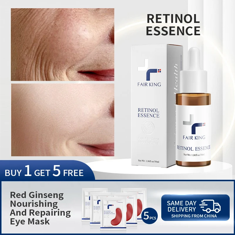 

Retinol Serum Anti-Aging Lightening Wrinkle Whitening Spots Accelerates Skin Renewal and Shrinks Pores Vitamin A Serum