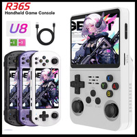 AISLPC R36S Retro Video Game Console U8 128G 3.5 inch IPS Screen Portable Handheld Console Open-Source Linux System Boys gifts