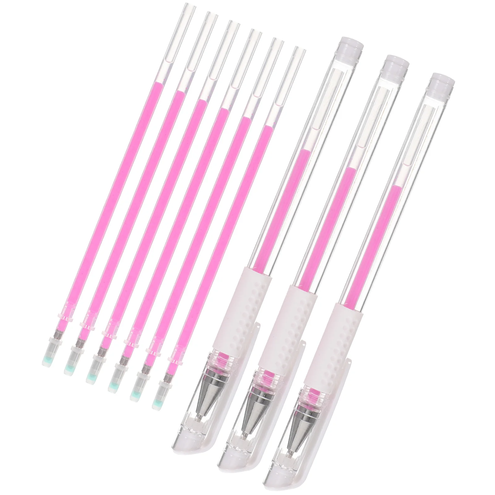 Eyebrow Pen Exercise Note Marker Mapping Skin Lips Tattoos Pink Plastic Tattooing Multi-functional