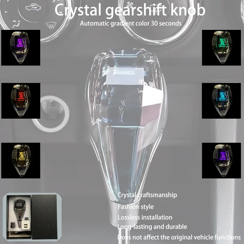 

Кристаллическая ручка переключения передач со светодиодной подсветкой для Toyota Yaris с 2008-01 по 2011-12 годов, Corolla с 2007-01 по 2018-12 годов. Ручка переключения передач для автомобиля.