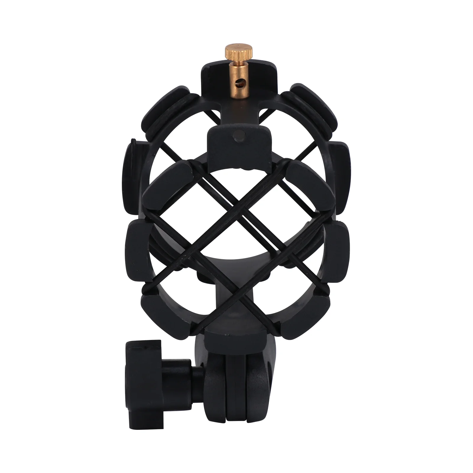 Microphone Shock Mount Desk Stand Anti Clip Boom Lightweight Portable Adjustable Angle Mic Storage Rack for Microphone