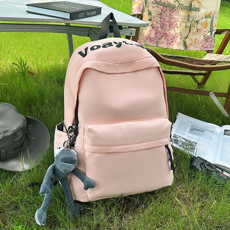 Fashion Big Student Backpack Rucksack Girls School Bag High Capacity Women Backpack Female Cute Leisure Travel Mochila