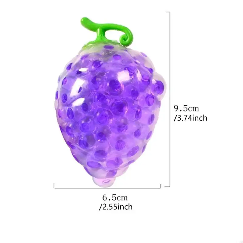 Soft Squeeze Grape Ball For Relaxation And Stress Reduction Collectable Toy L8RB