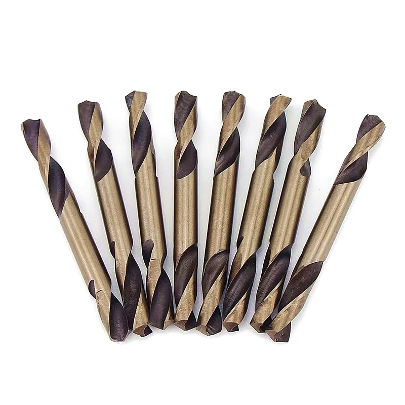 Citop 10 Cái/bộ Đôi Cấp M35 Coban Sơ Khai Xoắn Mũi Khoan HSS-Đồng 3.2-5.2Mm Cho Kim Loại nhựa Sắt Thép Không Gỉ