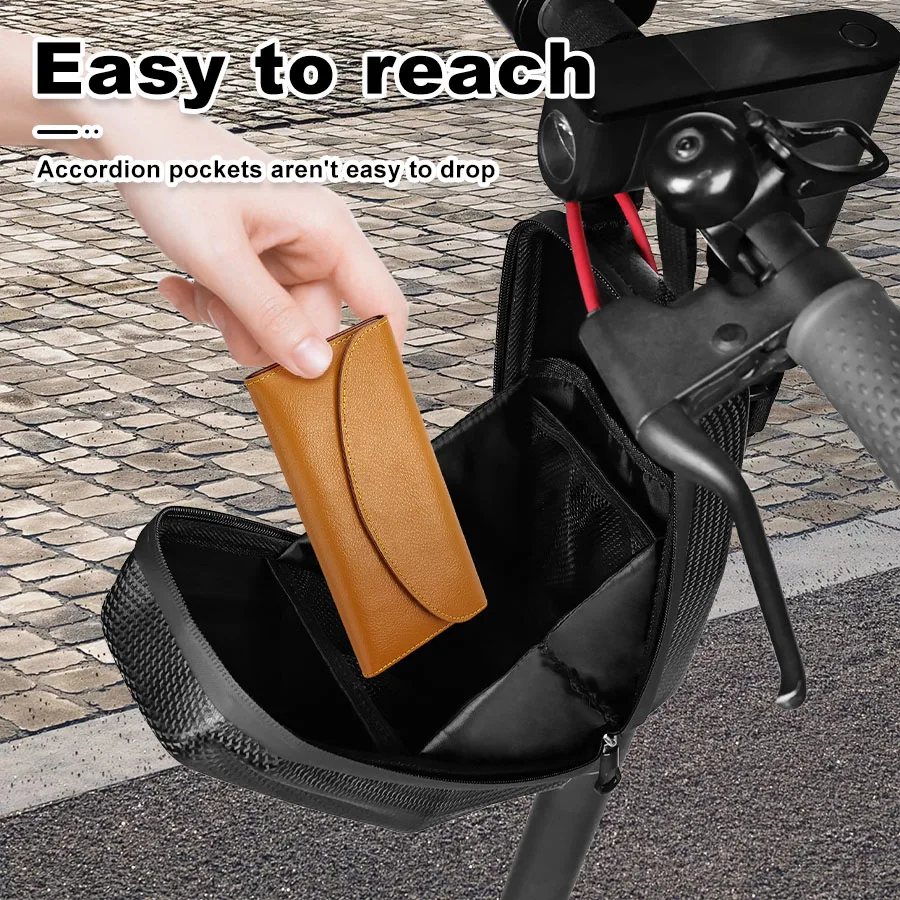 Сумка для электрического складного скутера PHMAX, аксессуары для электрического фотоскутера, Водонепроницаемая передняя сумка для скутера, запчасти для велосипеда, непромокаемые
