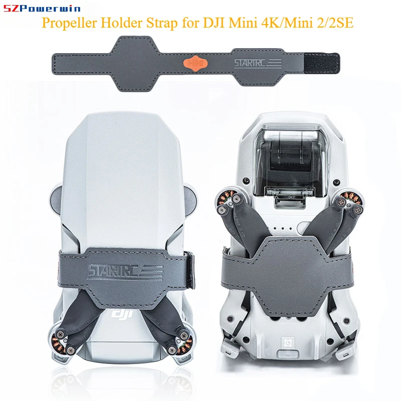Powerwin Propeller Houder Band voor DJI Mini 4K/Mini 2/2SE Accessoires Propeller Blade Beugel Drone vleugels Vaste Stabilisatoren