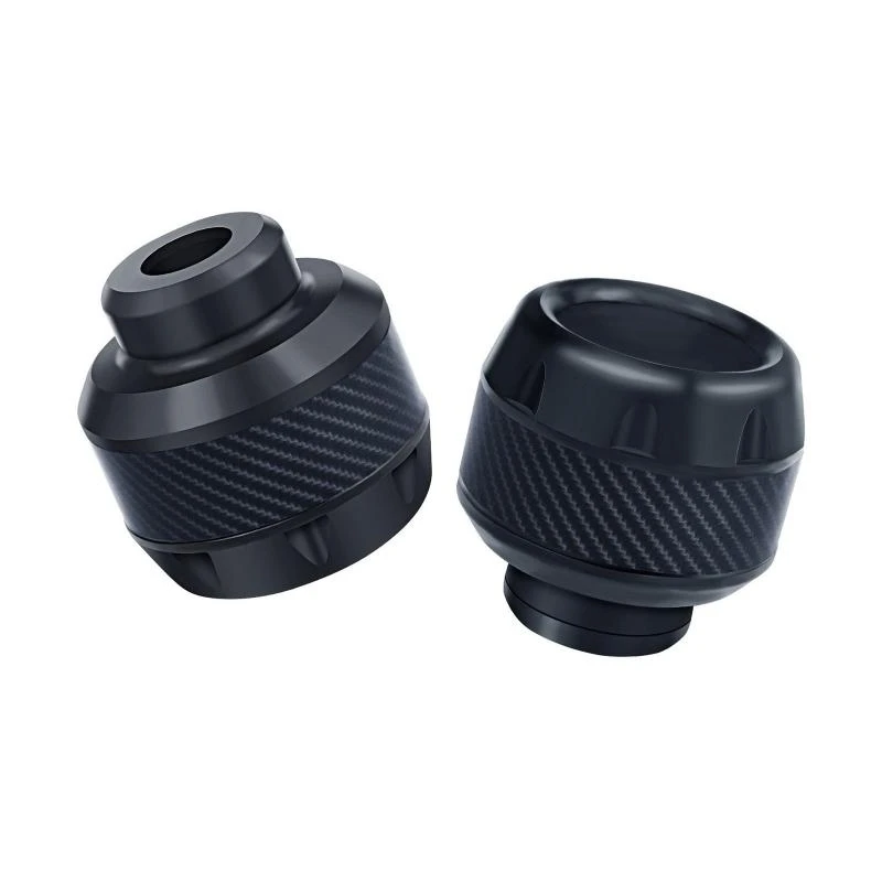 Motorbike Front Fork Cup Screw Cap Fall Protector Wheel for Protection Frame Slider Anti Crash Drop Protective Block Sco