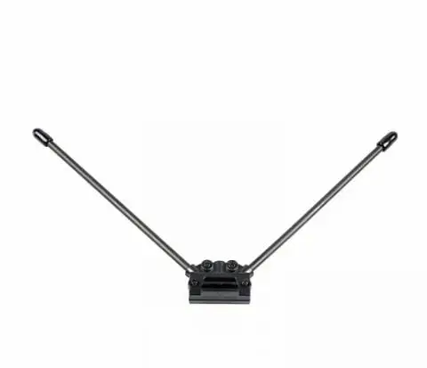 F3 NAZE32 CC3D Atom APM Futaba JR Frsky VTX V Type Receiver Antenna Mount Holder Pedestal