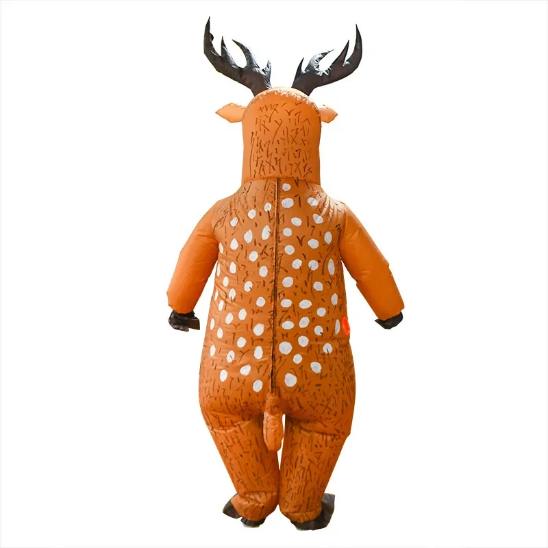 Holiday Carnival Christmas Milu Deer Model gonfiabile Cosplay Cartoon Costume Suit adulto uomo e donna Stage Party Birthday Prop