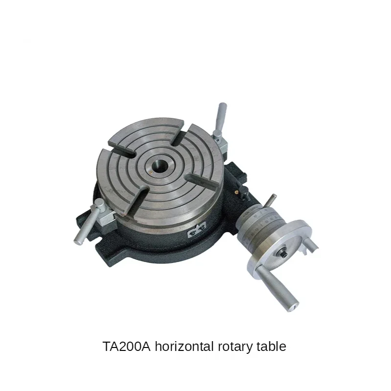 TA200A horizontal rotary table milling machine accessories 8-inch machine tool drilling and milling machine processing