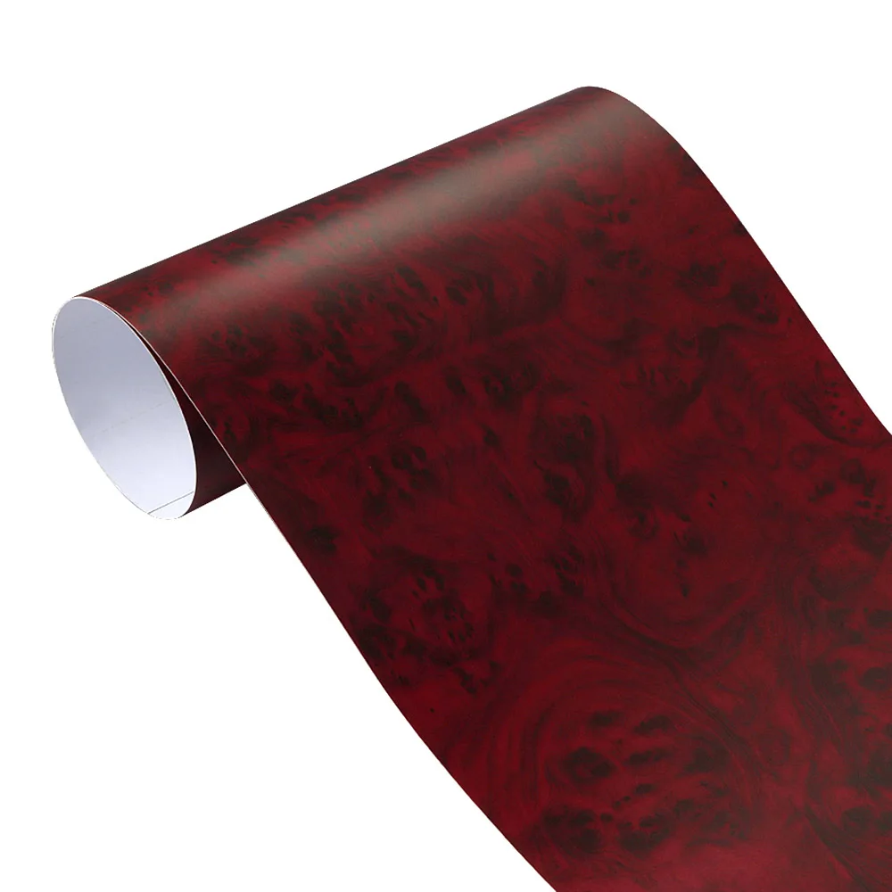 30/10*100 cm PVC zelfklevende Houtnerf Getextureerde Auto Vinyl Wrap Film Auto Interne stickers DIY Behang Meubels Accessorries