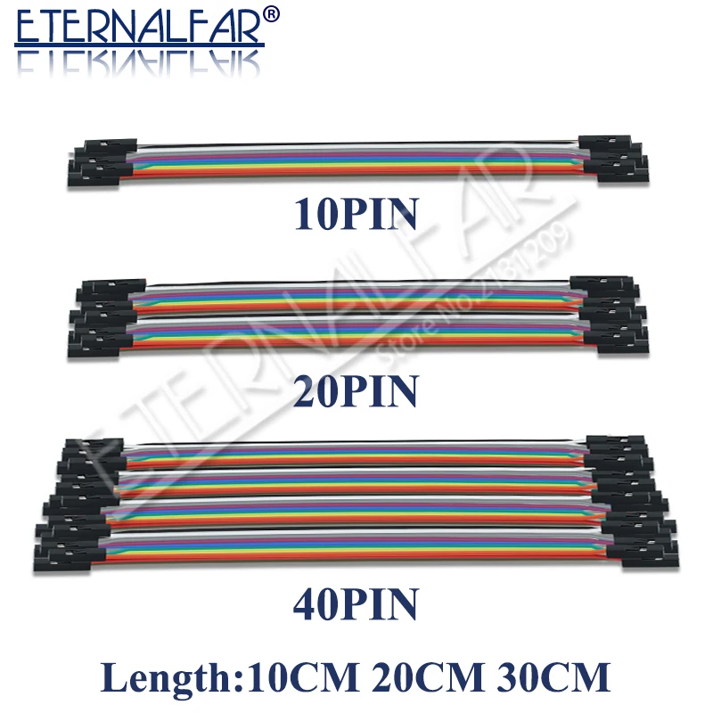 Dupont Jumper Wire Line 10CM Male to Male + Female to Male + Female to Female Jumper Wire Dupont Cable for arduino PCB DIY 40Pin