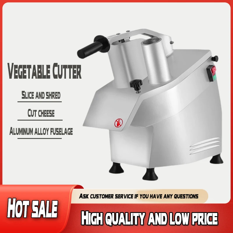 300 Vegetable Chopper Electric Multifunctional Commercial Kitchen Diced Cold Vegetables Potatoes Shredded Cheese Sliced Cucumber