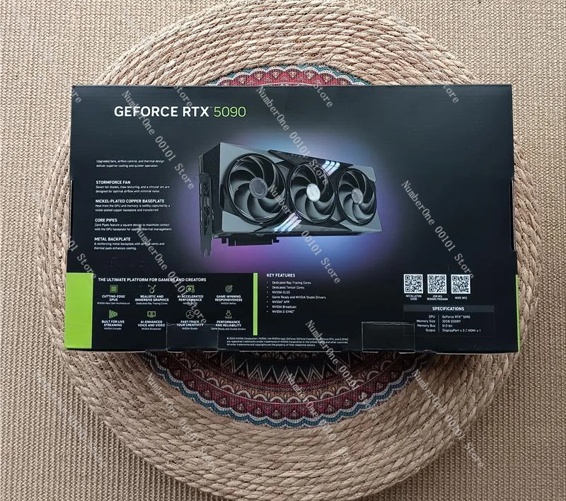 Brand New Unopened Stock, RTX 5090 MSI Magic Dragon Graphics Card for Ultimate Gaming Performance