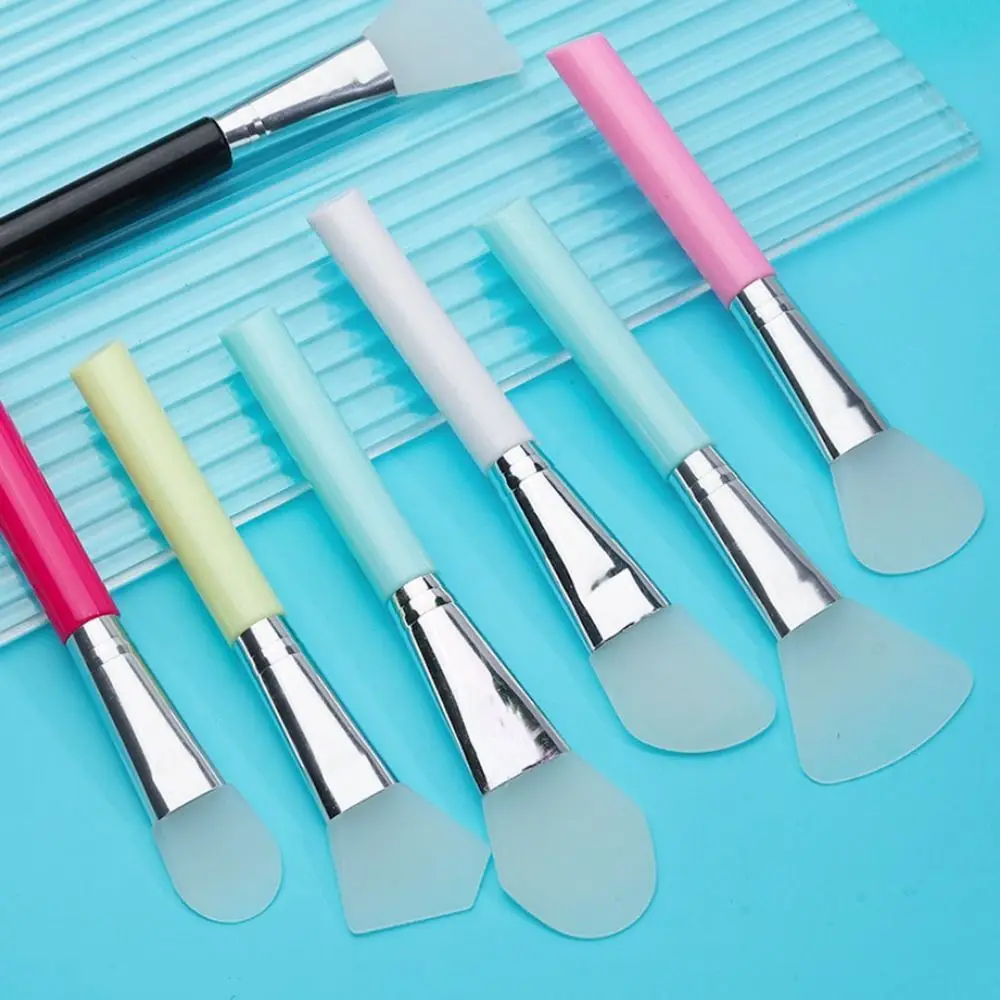 7pcs/Set Makeup Silicone Facial Mask Brush Professional Mud Cream Brushes DIY Skin Care Foundation Gel Cosmetic Beauty Tool