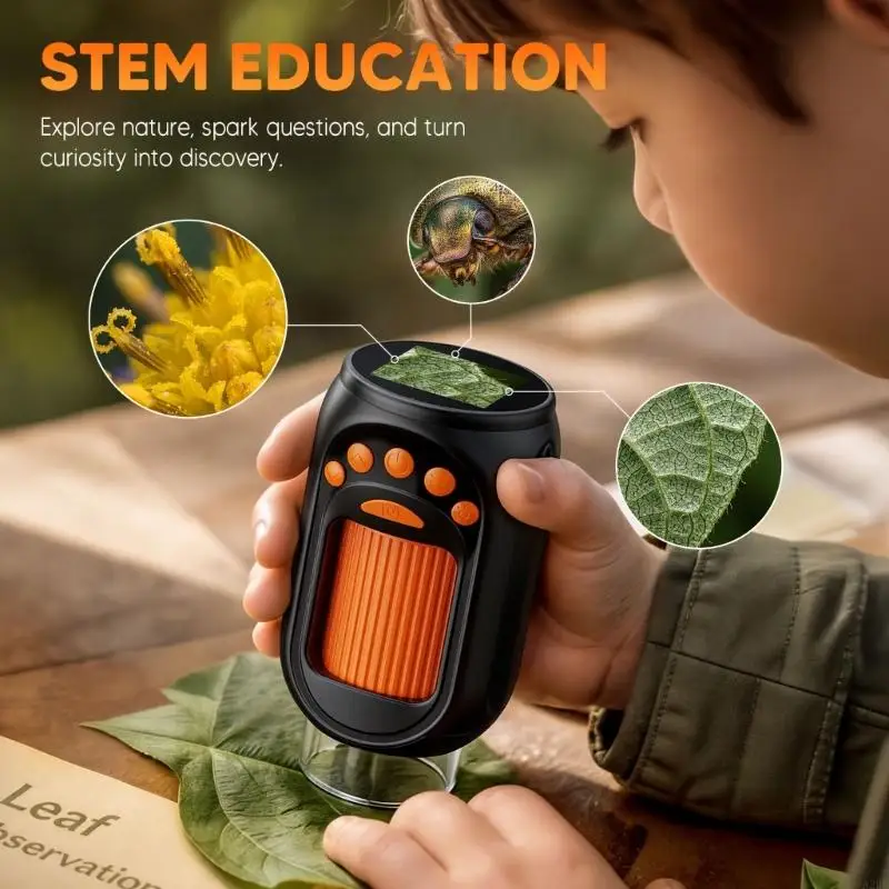 portable-digital-viewer-2mp-for-kids-with-microscope-lens-1000x-led-light-manual-adjustment-and-live-display-observation-a2ub