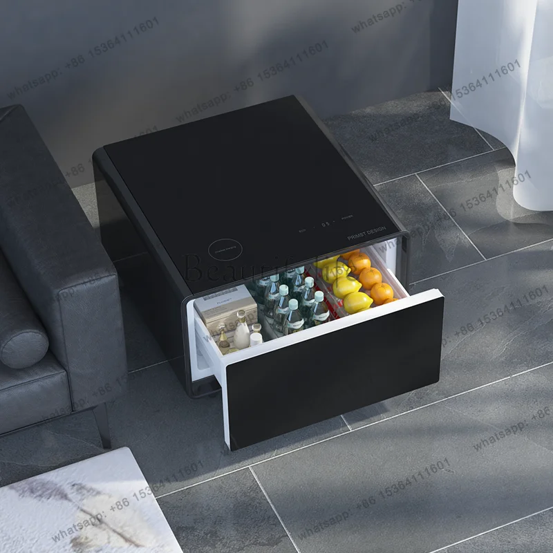 

Wireless Charging With Cooling Drawer Bedside Smart Coffee Table Outdoor Furniture With Fridge Refrigerators