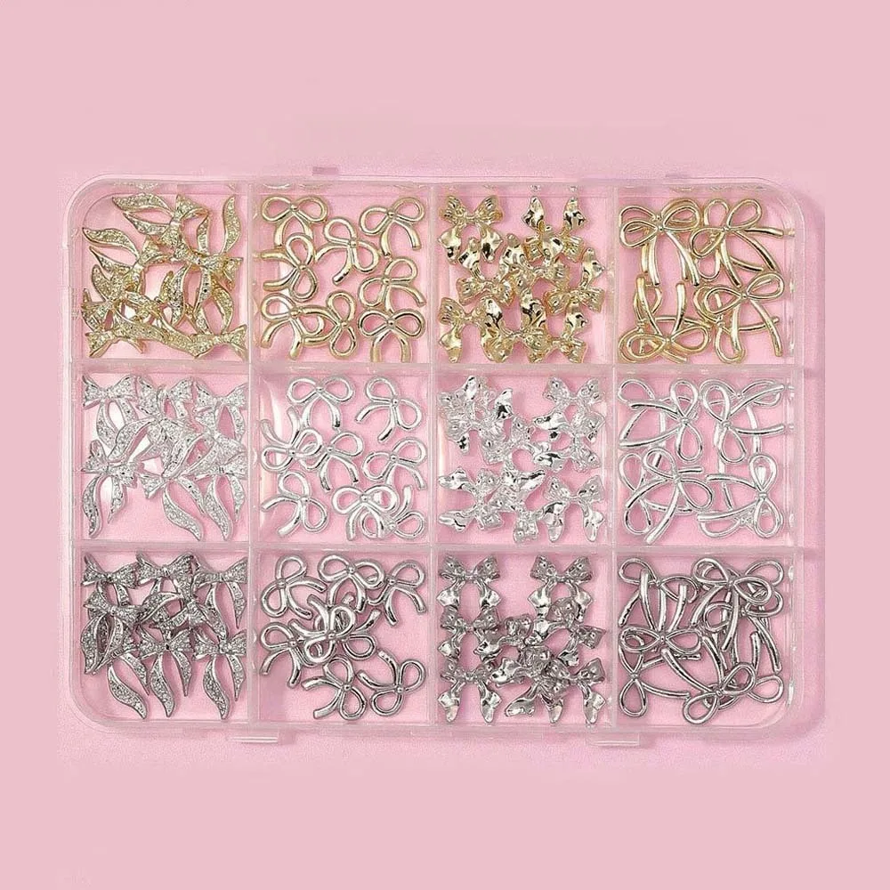 Accessori per Manicure, Strass 3D per Unghie, Cristalli di Vetro di Forme Miste, Glitter per Unghie, Gioielli Colorati a Forma di Orsetto