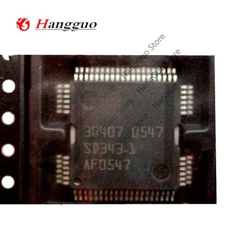 5 unids/lote Original 30407 QFP-64 Placa de ordenador de motor automotriz Chip IC para Chip de rendimiento de placa BOSCH ECU, ordenador de bordo