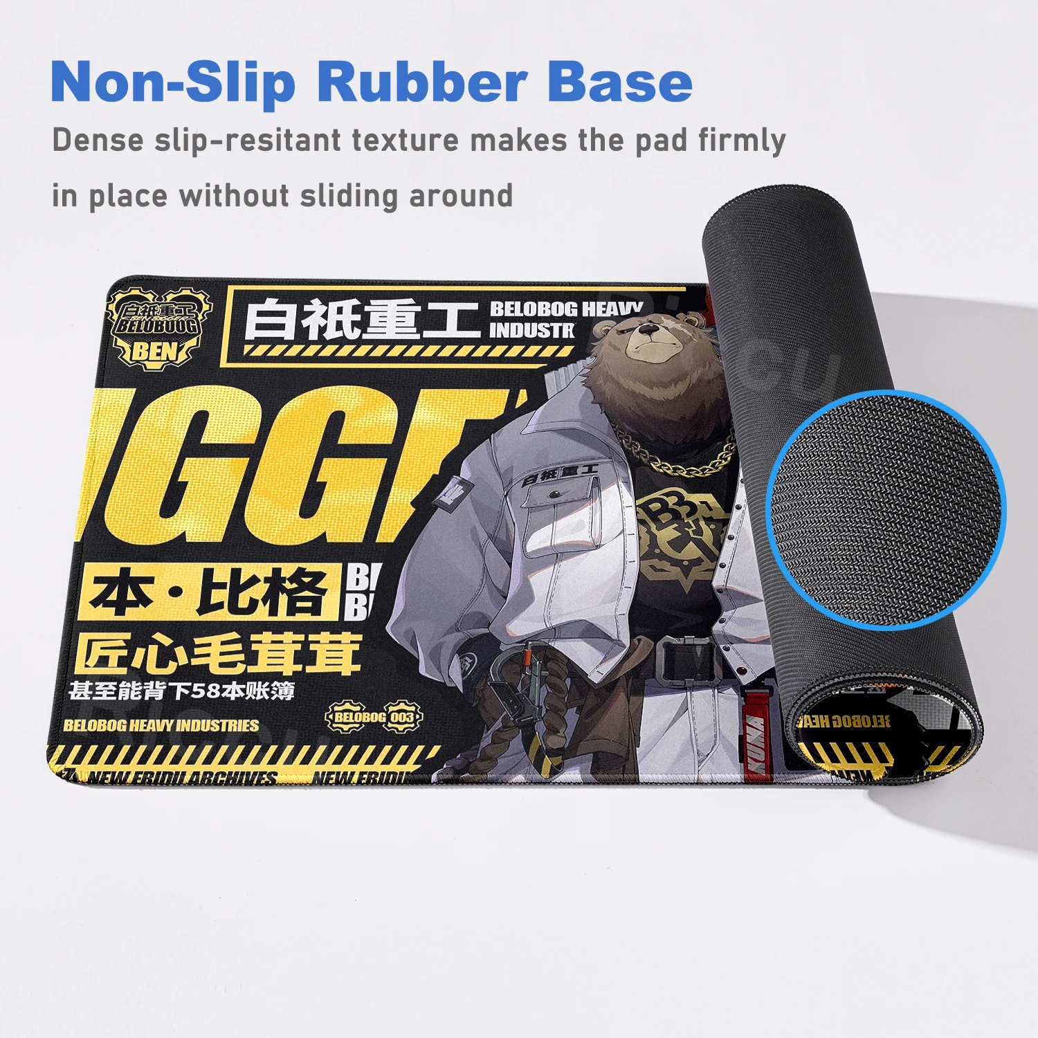 Zenless Zone Zero Mouse Pad ZZZERO ZZZ Jane Doe Anby Demara Corin لوحة ماوس كبيرة لوحة المفاتيح XXL ملحقات مكتبية حصير لوحة المفاتيح #4