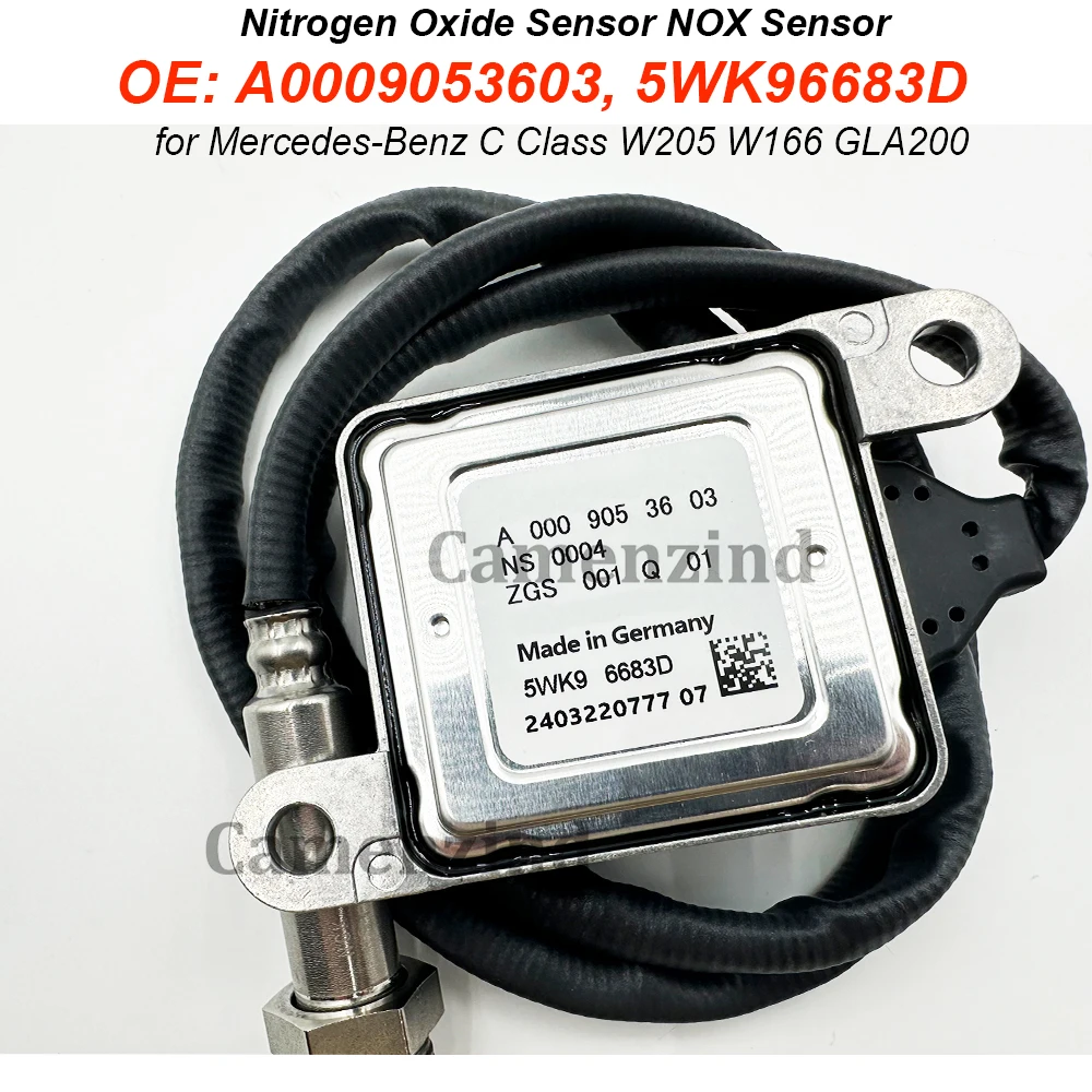 

Датчик оксида азота (NOX) A0009053603 5WK96683D A0009052800 A0009052900 A0009057100 для Mercedes-Benz C-класса W205 W166 GLA200