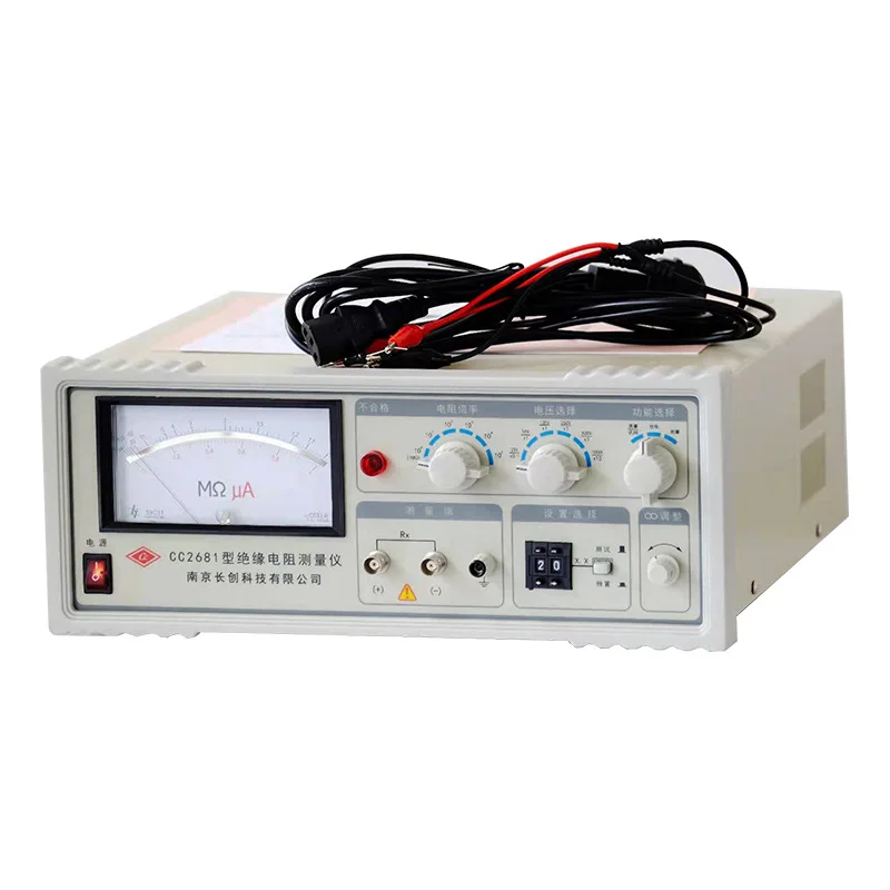 جهاز اختبار مقاومة العزل القابل للبرمجة CC2680 CC2679 سطح المكتب CC93-3C مقياس megohm #5