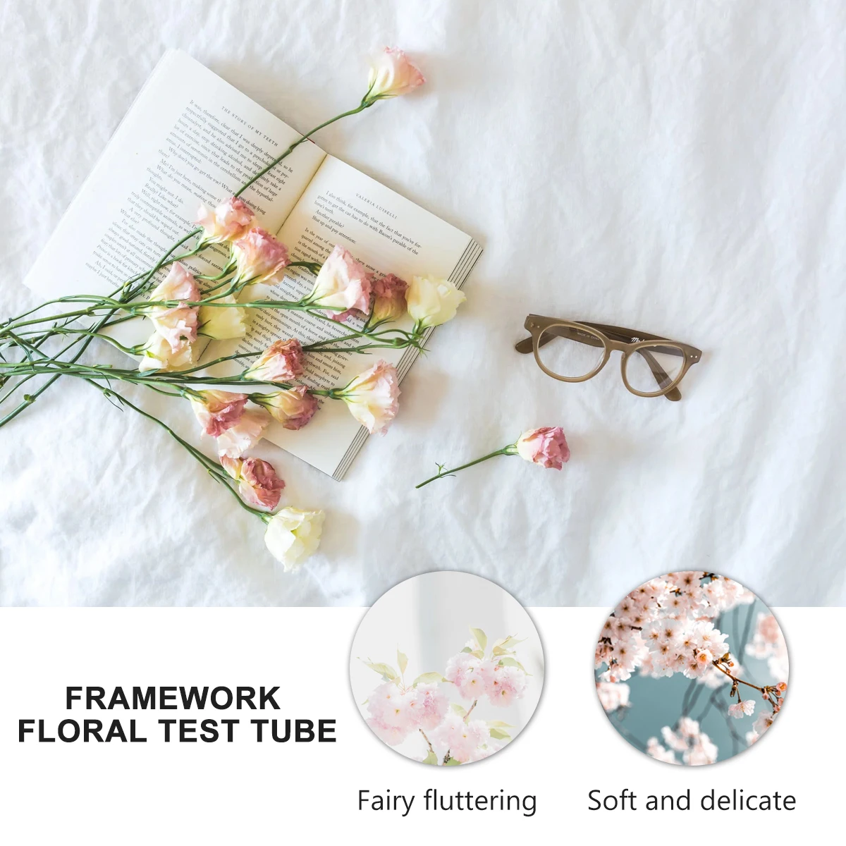 

50 Pcs Leak Free Nutrition Flower Water Tubes Long Term Freshness Eco Friendly Premium Plastic Florist Accessory Safe Easy Clean