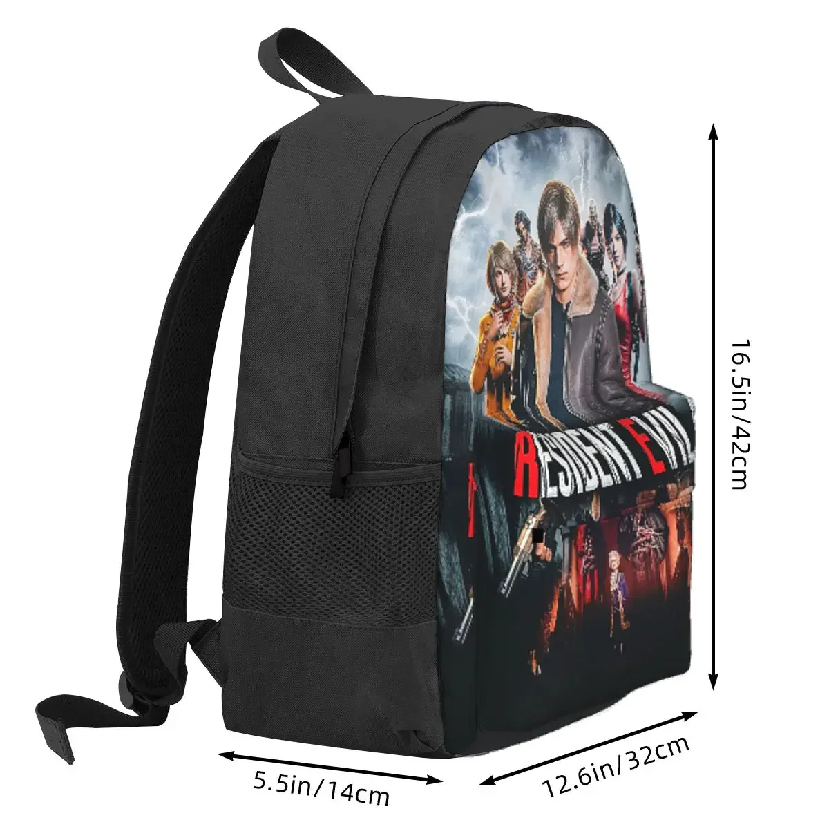 Resident Evils 4 Funny Games RE4 Backpack Boys Girls BookBag Children School Bag Computer Shoulder Bags for Men Women view 4