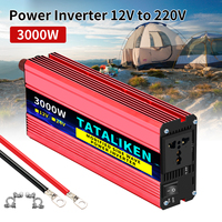 Modified Sine Wave Inverter 500W 1000W 1500W 2000W 12V DC to AC 220V with voltage display