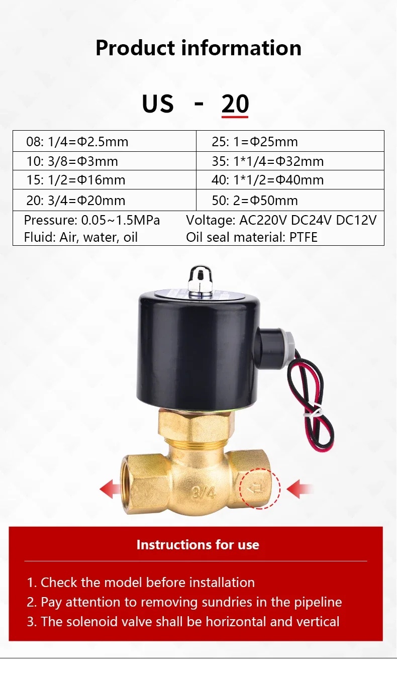 Électrovanne Solenoid Valve Autres vannes — détail 1