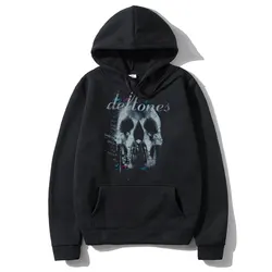 Hot Sale Deftones Skull Black Graphic Print Hoodie_Men's Hoodie Hip Hop Sweatshirt Boys' Coat Sweatshirt Clothing New Style