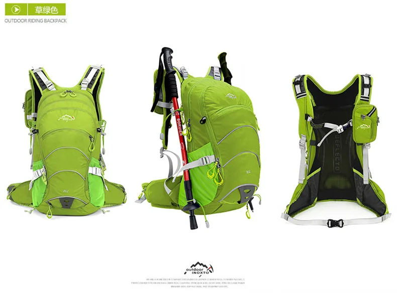 Bergsteiger-Wanderrucksack 20 Liter Herren und Damen Outdoor-Sport Laufrucksack Wasserdichter Camping-Trekking-Rucksack – Detail 12