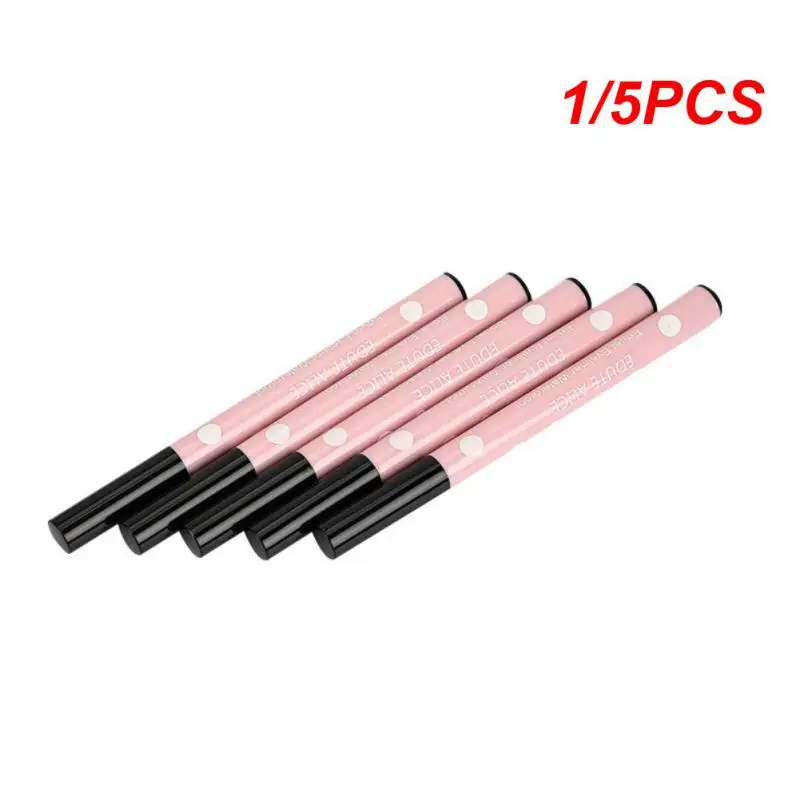 1/5PCS Waterproof Silky Smooth Eyeliner Precise Application Smudge-proof Highly Rated Makeup Women's Beauty Tool Cosmetics