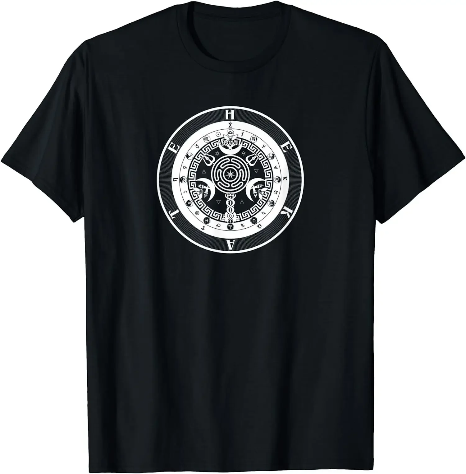 

NEW LIMITED Pagan Hekate Symbol Pagan Wicca Symbol Hecate Wheel Goddess T-Shirt