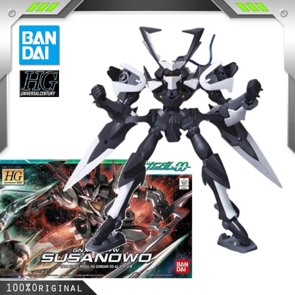 

BANDAI Аниме HG 1/144 GNX-Y901TW SUSANOWO, новый мобильный отчет, сборка, пластиковая модель, набор, экшн-игрушки, фигурки, подарок